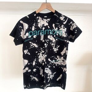 Paramore Band T-Shirt, Bleach Splatter size XS from 2010s